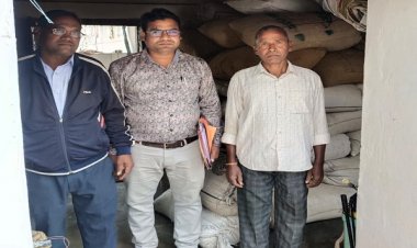 रायपुर : एक करोड़ से अधिक मूल्य का 5,431 क्विंटल धान जब्त