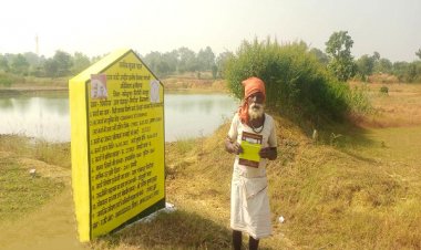 मनरेगा से आत्मनिर्भरता की ओर  पिपरिया के किसान केषेलाल  के लिए मिनी तालाब निर्माण बना बदलाव का मजबूत आधार