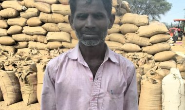 ऑफलाइन टोकन व्यवस्था से बुजुर्ग किसान को मिली राहत, सहज धान विक्रय से प्रसन्न किसान रूमलाल