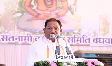 बाबा के बताए मार्ग पर चलकर ही बनेगा विकसित छत्तीसगढ़: मुख्यमंत्री श्री विष्णु देव साय