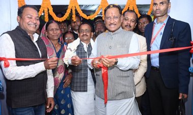 मुख्यमंत्री श्री विष्णुदेव साय ने फरसाबहार, कुनकुरी और मनोरा में पोषण पुनर्वास केन्द्र का किया शुभारंभ