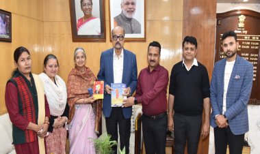 राज्यपाल श्री डेका से विवेकानंद केन्द्र के पदाधिकारियों ने की सौजन्य भेंट