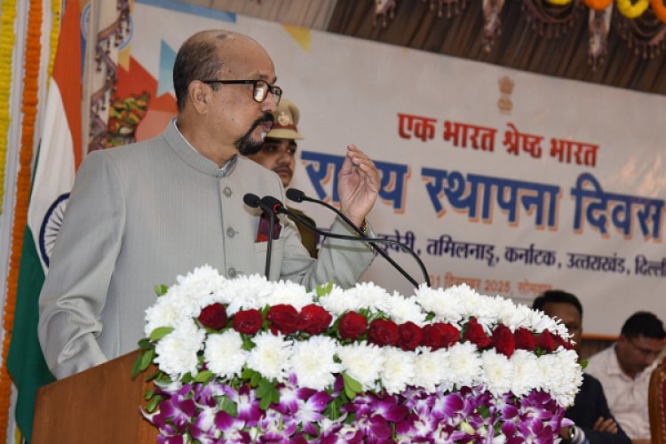 रायपुर : राज्यों की विविधताओं को राष्ट्रीय एकता एक सूत्र में पिरोती है - राज्यपाल श्री डेका