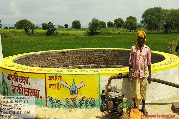 रायपुर : कुआं निर्माण बना मनीराम के जीवन में तरक्की का जरिया