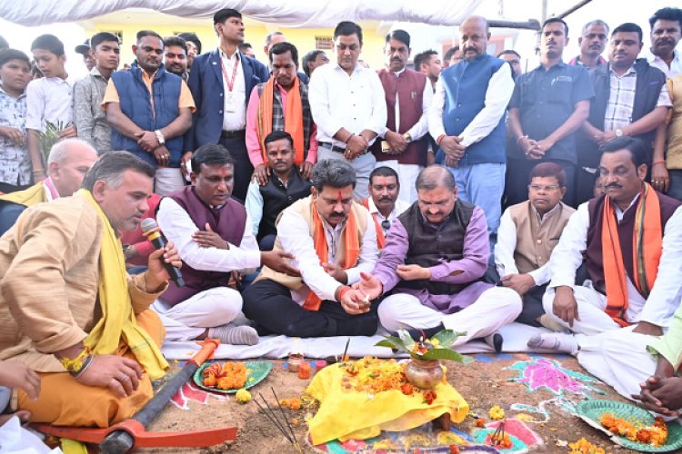 रायपुर : गौरव पथ शहर के भविष्य को गति देने वाला विकास मार्ग है– उप मुख्यमंत्री श्री विजय शर्मा