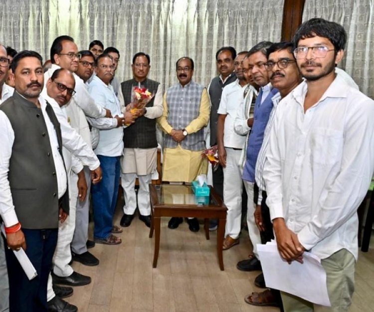 रायपुर : मुख्यमंत्री श्री विष्णु देव साय को गुरु घासीदास जयंती महोत्सव का मिला निमंत्रण