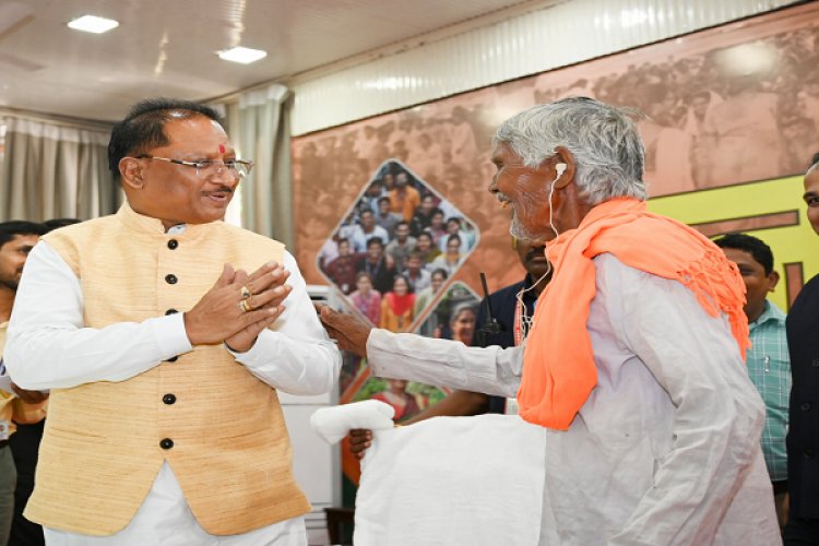 रायपुर : विशेष लेख : समाज के अंतिम व्यक्ति के कल्याण के लिए शासन प्रतिबद्ध : मुख्यमंत्री श्री साय