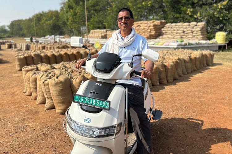 रायपुर : समर्थन मूल्य से आत्मनिर्भरता तक: किसान हंसराज साहू की मेहनत ने बदली रफ्तार