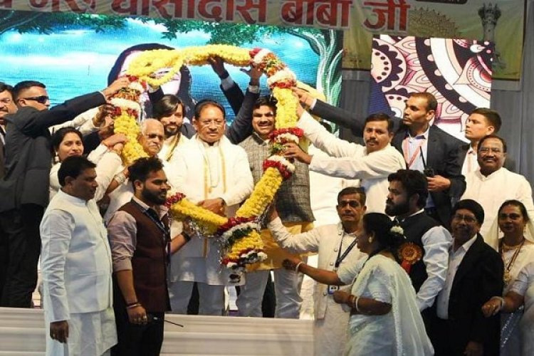 छत्तीसगढ़ सरकार बाबा गुरु घासीदास के बताए मार्ग पर चलकर सभी समाज के हित में कर रही है कार्य – मुख्यमंत्री श्री विष्णु देव साय