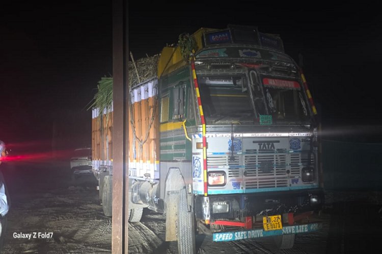 गन्ने की जब्ती कर कारखाना में कराया खाली