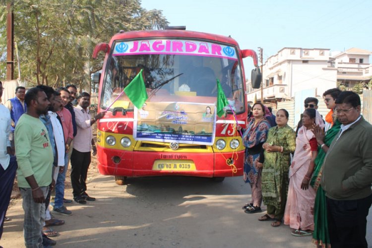 मुख्यमंत्री तीर्थ यात्रा योजना के तहत मोहला-मानपुर-अंबागढ़ चौकी के 100 तीर्थयात्री हरिद्वार–ऋषिकेश के लिए रवाना