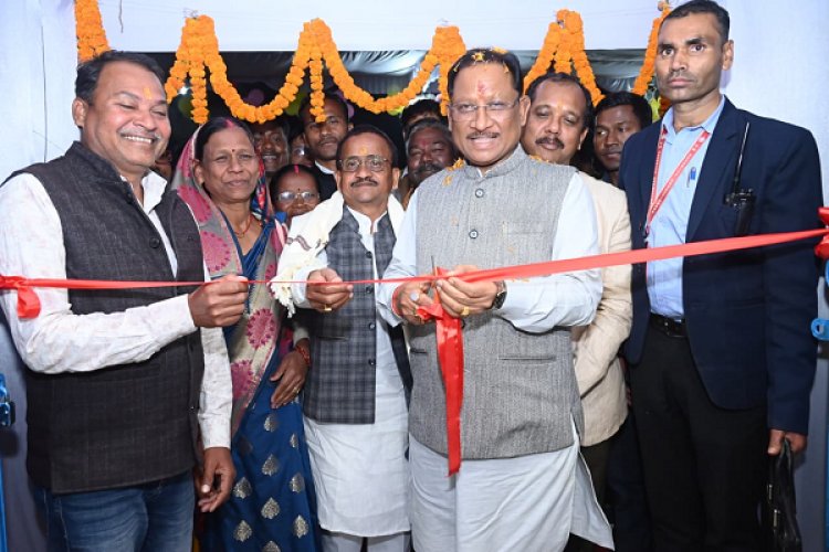 मुख्यमंत्री श्री विष्णुदेव साय ने फरसाबहार, कुनकुरी और मनोरा में पोषण पुनर्वास केन्द्र का किया शुभारंभ