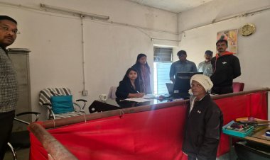 कलेक्टर श्री एस. जयवर्धन ने तहसील भैयाथान का निरीक्षण किया, नो-मैपिंग मतदाताओं की हुई सुनवाई