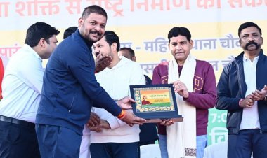 शिक्षा के साथ संस्कार का होना आवश्यक-राजस्व मंत्री श्री टंक राम वर्मा