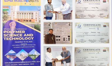 अंतरराष्ट्रीय पॉलिमर विज्ञान सम्मेलन में आईआईटी भिलाई के शोधकर्ताओं को मिला पुरस्कार