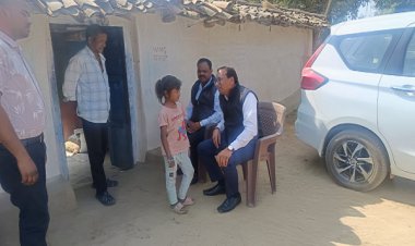 हृदय रोग से पीड़ित बच्ची का सफल निःशुल्क उपचार, सीएमएचओ ने किया गृह भ्रमण