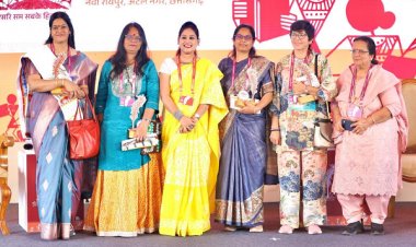 लाला जगदलपुरी मण्डप में समकालीन महिला लेखन पर सार्थक परिचर्चा