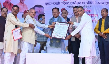 मुख्यमंत्री श्री विष्णु देव साय ने किया छत्तीसगढ़ कुम्भकार समाज के दो दिवसीय महाअधिवेशन का भव्य शुभारंभ