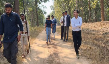 प्रशिक्षु आईएफएस अधिकारियों को मिला डीज़ीपीएस सर्वे एवं वन्यजीव प्रबंधन का व्यवहारिक प्रशिक्षण