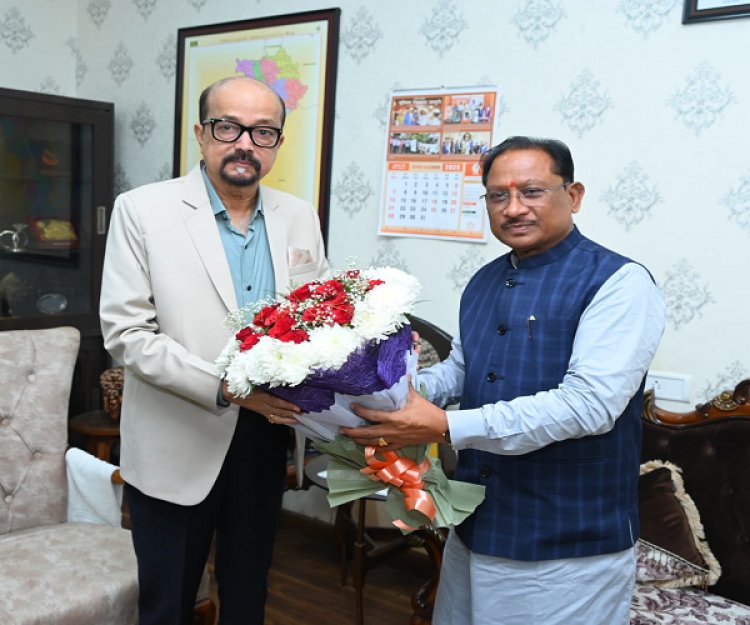 राज्यपाल श्री डेका को मुख्यमंत्री श्री साय ने दी नए वर्ष की शुभकामनाएं