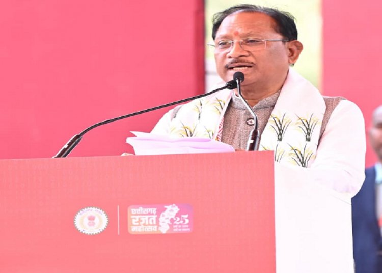 गणतंत्र के अमृतकाल में साहित्य उत्सव का आयोजन हमारी समृद्ध सांस्कृतिक चेतना का प्रतीक: मुख्यमंत्री श्री विष्णु देव साय