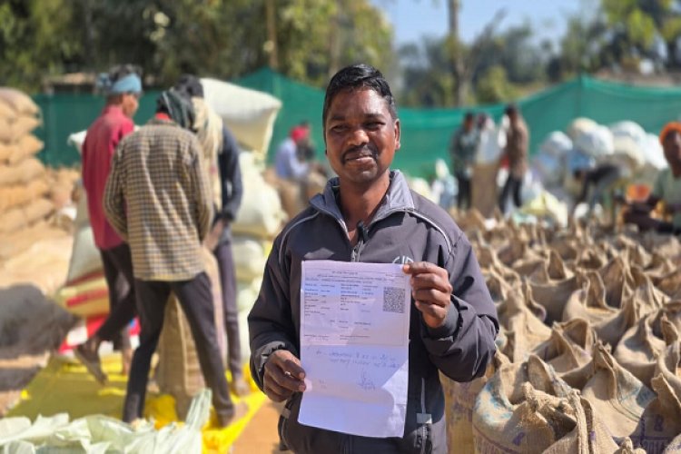टोकन तुंहर हाथ’ ऐप से सुगम हुई धान खरीदी