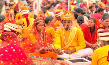 मुख्यमंत्री कन्या विवाह योजना अंतर्गत 251 जोड़े परिणय सूत्र में बंधे, जनप्रतिनिधियों एवं अधिकारियों ने दी आशीर्वाद