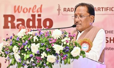 रेडियो की विश्वसनीयता और एआई की गति मिलकर जनसेवा को बनायेंगे अधिक सशक्त : मुख्यमंत्री श्री साय