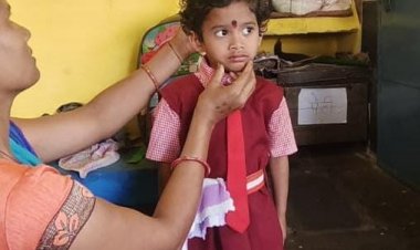 हमर स्वस्थ लइका कार्यक्रम से 16 सप्ताह में अति कुपोषण से सामान्य श्रेणी में पहुंची हिमांशी