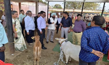 केन्द्रीय पर्यवेक्षकों ने छत्तीसगढ़ में पशुधन योजनाओं का लिया फीडबैक