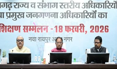 जनगणना-2027 राष्ट्र निर्माण की आधारशिला : मुख्यमंत्री विष्णु देव साय