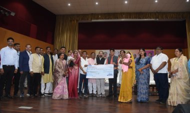 श्रम विभाग की कल्याणकारी योजनाओं का अधिक से अधिक लाभ लेने श्रमिक भाई -बहन बनें जागरूक- राजस्व मंत्री श्री वर्मा