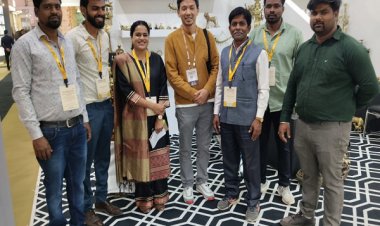 आईएचजीएफ फेयर 2026 में छत्तीसगढ़ी शिल्प की गूंज, कोंडागांव के कलाकारों ने बिखेरा हुनर का जादू