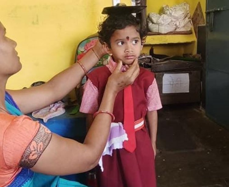 हमर स्वस्थ लइका कार्यक्रम से 16 सप्ताह में अति कुपोषण से सामान्य श्रेणी में पहुंची हिमांशी