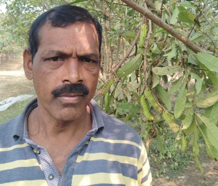 टसर कृमिपालन ने बदली तकदीर : ध्रुवकुमार बने आत्मनिर्भर, पलायन से मिली मुक्ति