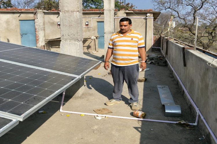 प्रधानमंत्री सूर्यघर मुफ्त बिजली योजना से विकास शर्मा को बिजली बिल से मिली राहत