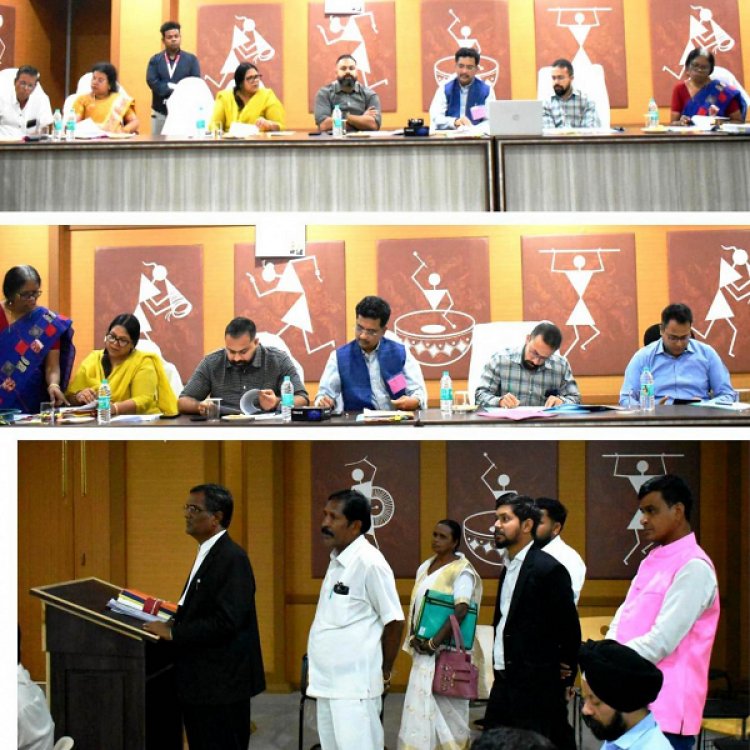 प्रमुख सचिव श्री सोनमणि बोरा की अध्यक्षता में उच्च स्तरीय प्रमाणीकरण छानबीन समिति की बैठक