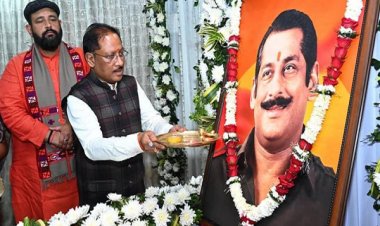 जनजातीय समाज के उत्थान के लिए समर्पित रहा स्व. दिलीप सिंह जूदेव का जीवन : मुख्यमंत्री श्री साय
