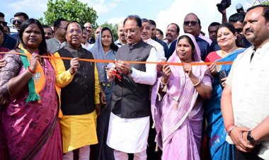 किसानों से किया हर एक वादा पूरा कर रही है हमारी सरकार : मुख्यमंत्री श्री साय