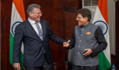 भारत-यूरोपीय संघ द्विपक्षीय आर्थिक व व्यापारिक साझेदारी को और गहरा करेंगे : पीयूष गोयल