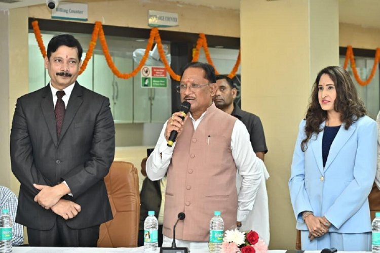 छत्तीसगढ़ में स्वास्थ्य सुविधाओं का विस्तार राज्य की प्रगति और सशक्त होते आधारभूत ढांचे का प्रमाण : मुख्यमंत्री श्री साय