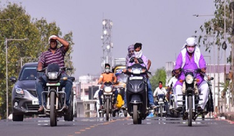 रायपुर में बढ़ने लगी गर्मी