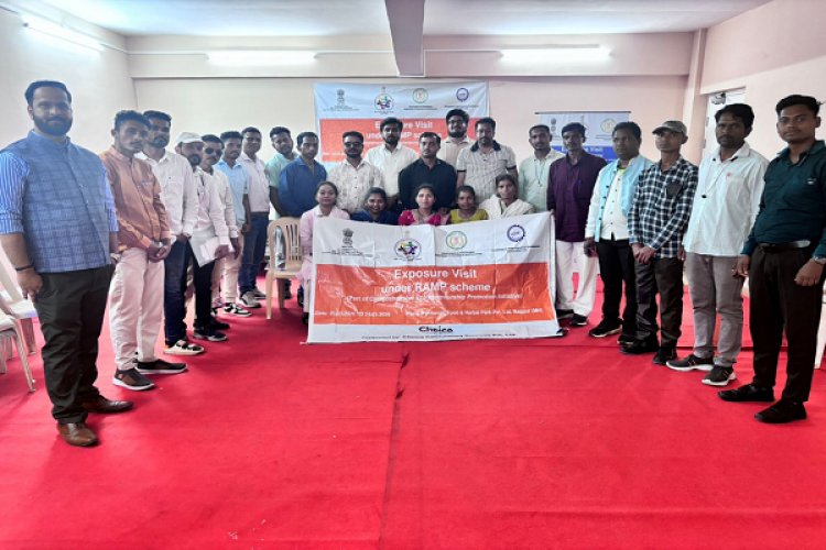 रैम्प योजना के तहत एमएसएमई उद्यमियों की एक्सपोज़र विज़िट-नागपुर में आधुनिक उद्योगों से रूबरू हुए प्रतिभागी