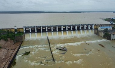 गंगरेल बांध के उन्नयन को मिली रफ्तार