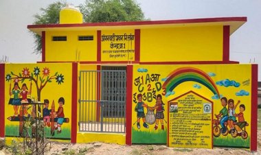 विशेष लेख : नन्हे कदम गढ़ेगें सशक्त भारत का भविष्य - आंगनबाड़ी केंद्रों का नया रूप, नई दिशा