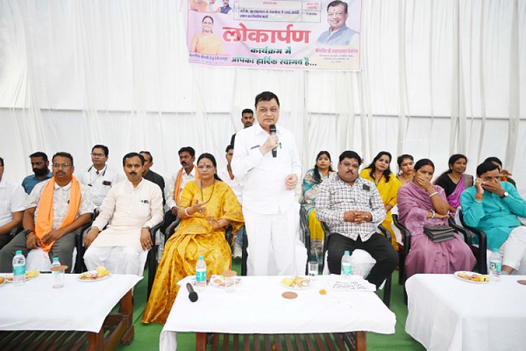 रायपुर : उद्योग मंत्री श्री लखनलाल देवांगन ने रजत जयंती उद्यान को जनसेवा में किया समर्पित