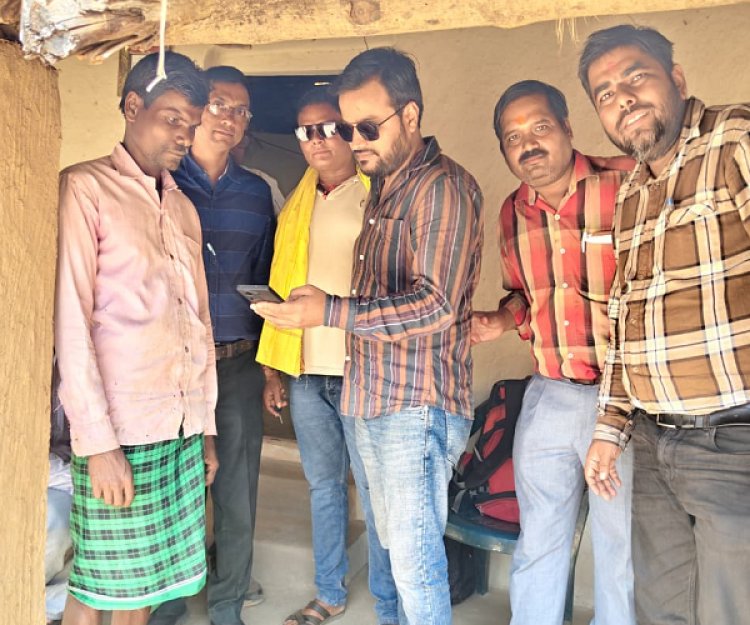 पीवीटीजी परिवारों के विकास की नई पहल - मोबाइल ऐप से घर-घर सर्वे शुरू