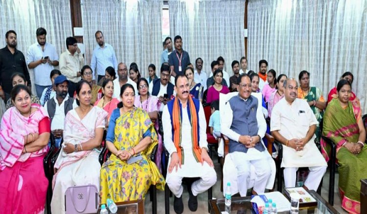 महिला आरक्षण से आधी आबादी को मिलेगा उनका पूरा हक, निर्णय प्रक्रिया में बढ़ेगी भागीदारी - मुख्यमंत्री श्री विष्णुदेव साय