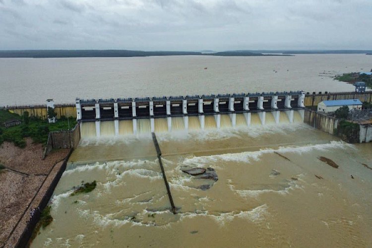 गंगरेल बांध के उन्नयन को मिली रफ्तार