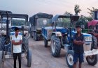 अवैध खनिज परिवहन के मामले में 13 वाहन जब्त